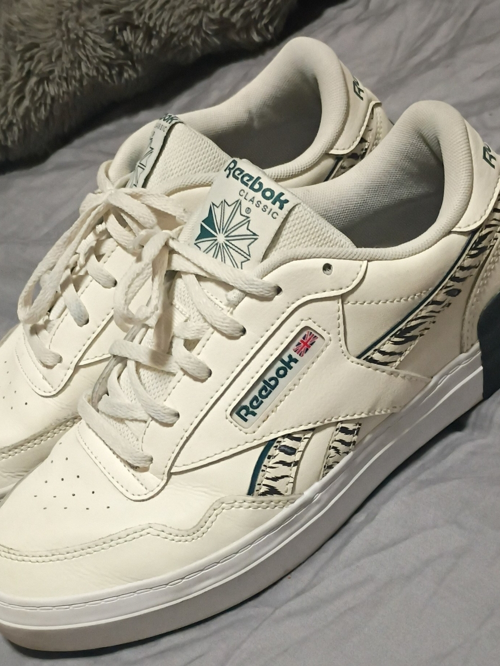 Reebok Classic White Leather Sneakers